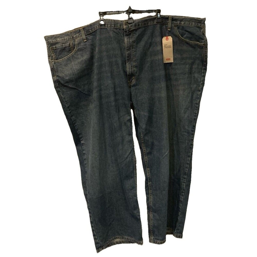 Men's Levi's 559 Relaxed Straight Jeans Sandy Wash Blue Size 62x32 NWT